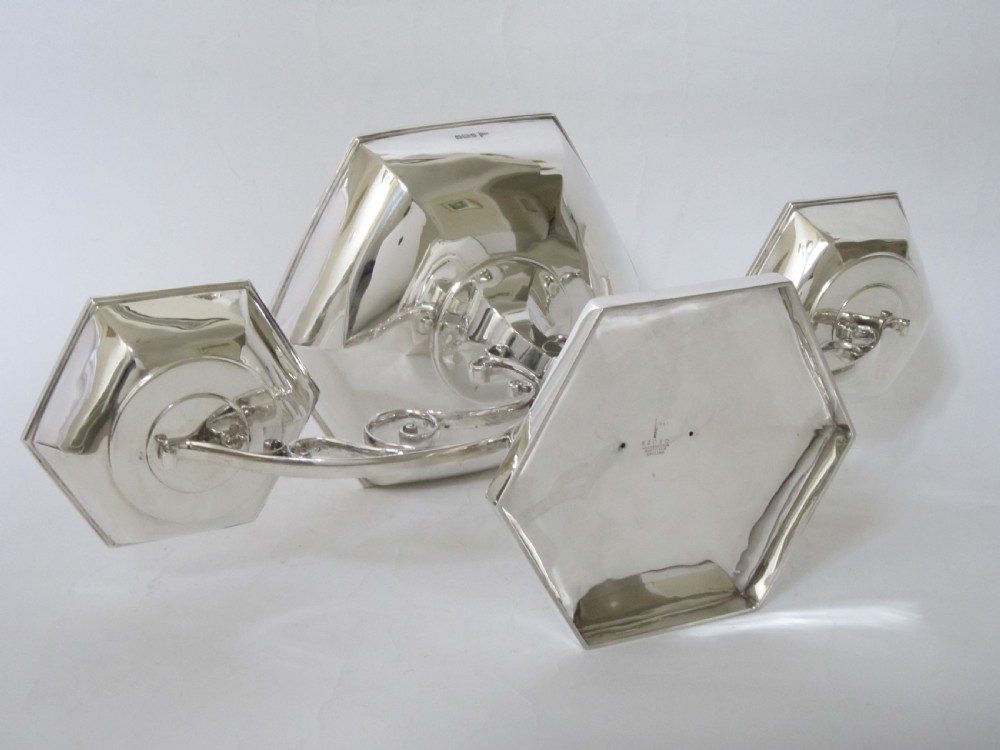Antique Edwardian Sterling Silver Table Centrepiece - 1910 View V