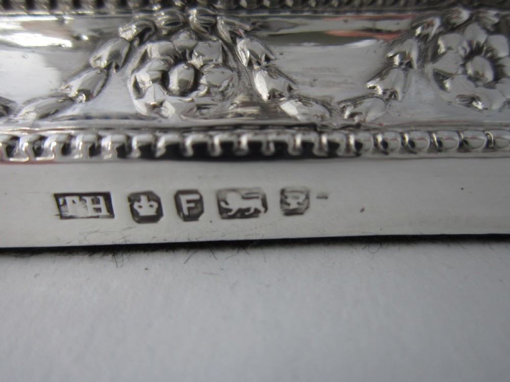 A Pair of Antique Victorian Sterling Silver Candlesticks - 1873  View VIII