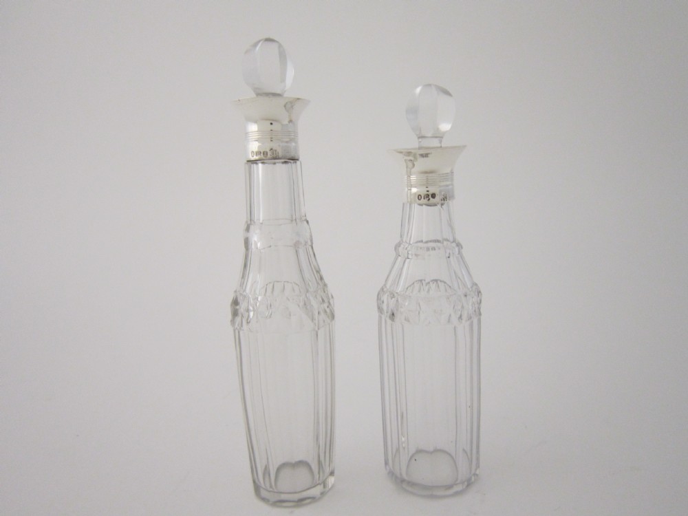 Antique George III Sterling Silver Cruet Set - 1795 View XIII
