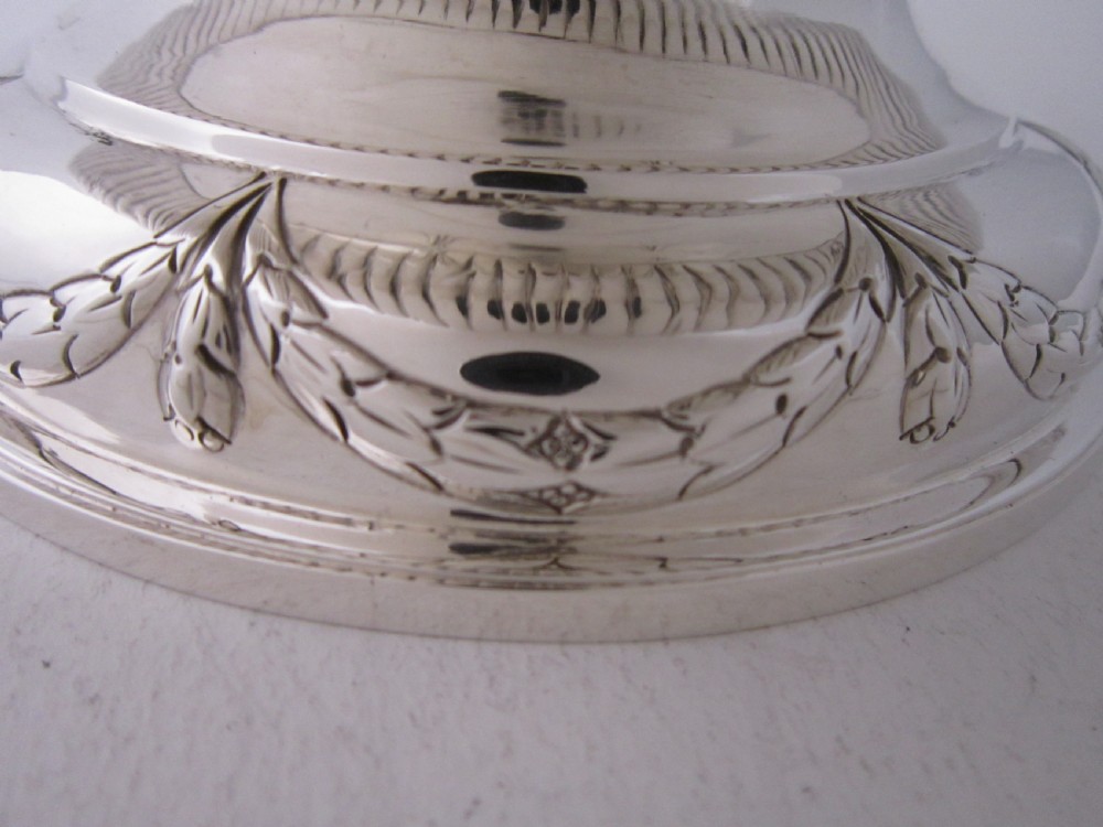 Antique Victorian Sterling Silver Bowl - 1884 View VI