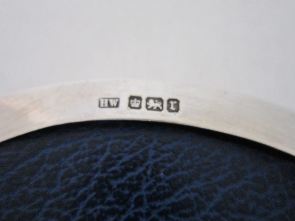 Antique Edwardian Sterling Silver Trinket Box - 1909 View VIII