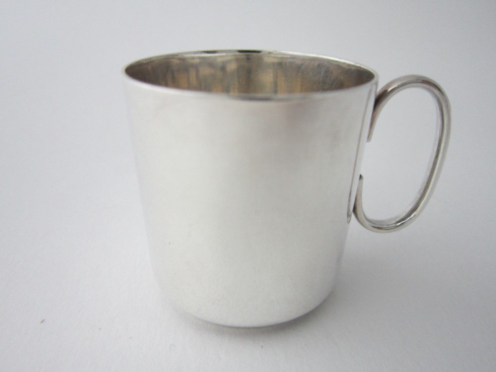 Antique George  V Sterling Silver Liqueur Tots - 1927 View IV