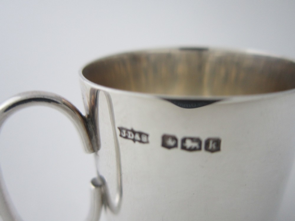 Antique George  V Sterling Silver Liqueur Tots - 1927 View VII