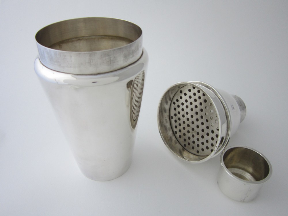 Large Chinese Sterling Silver Cocktail Shaker View III