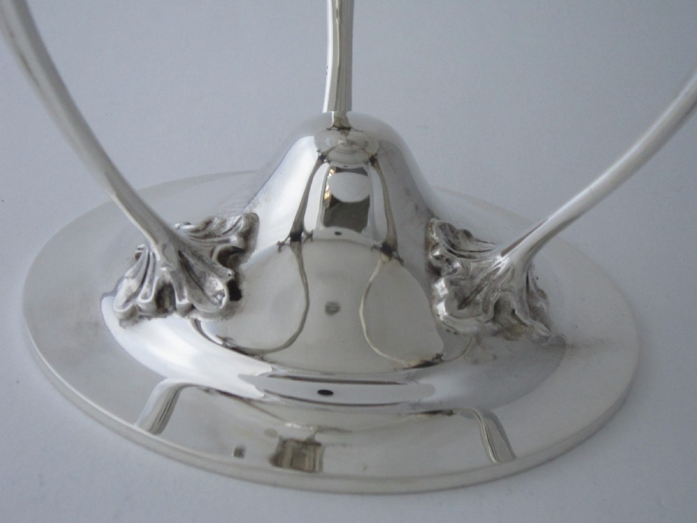 Antique George  V Sterling Silver Comport/Bowl - 1924 View VI