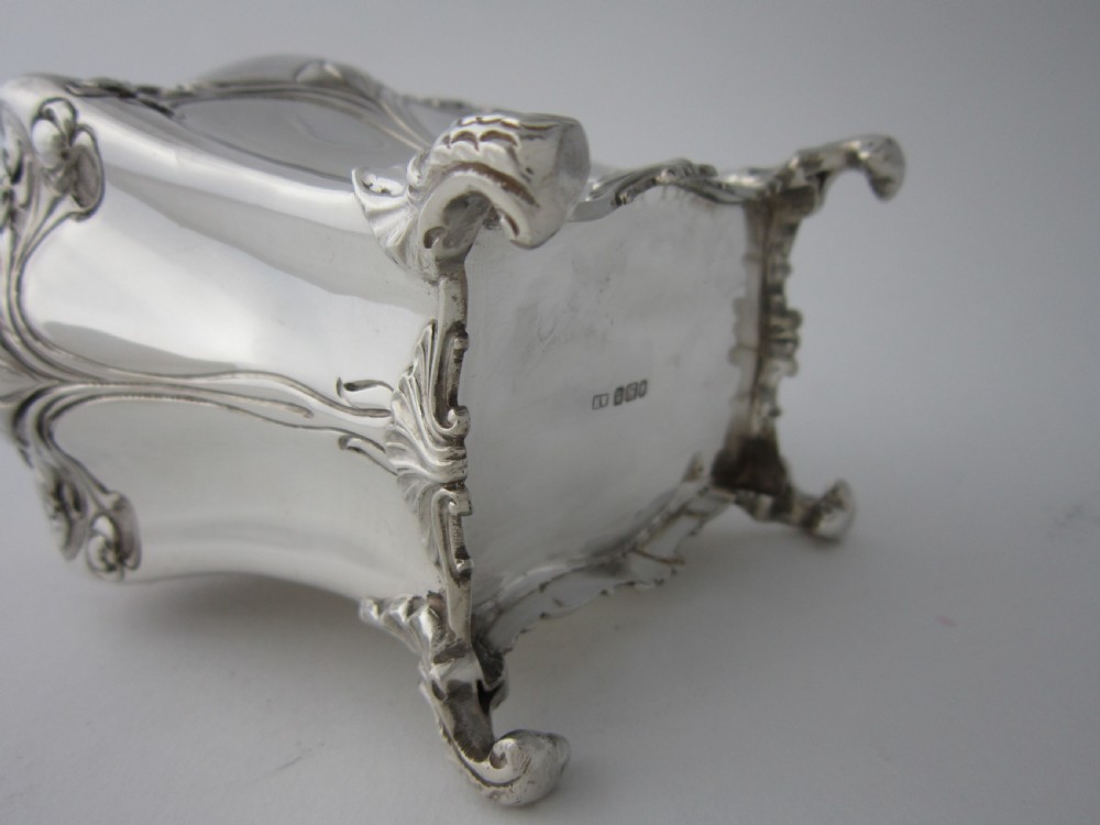 Antique Edwardian Sterling Silver Tea Caddy - 1903 View XI