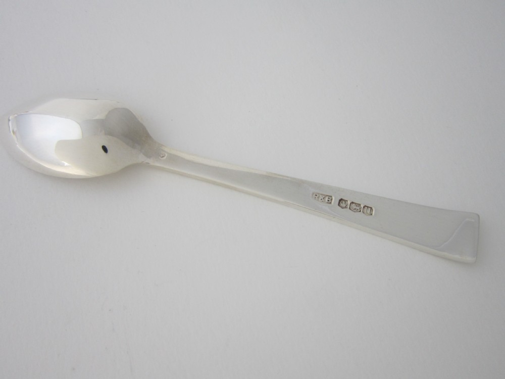 Art Deco Sterling Silver Grapefruit Spoons - 1937 View V