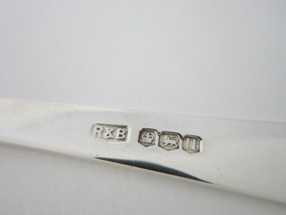 Art Deco Sterling Silver Grapefruit Spoons - 1937 View VI