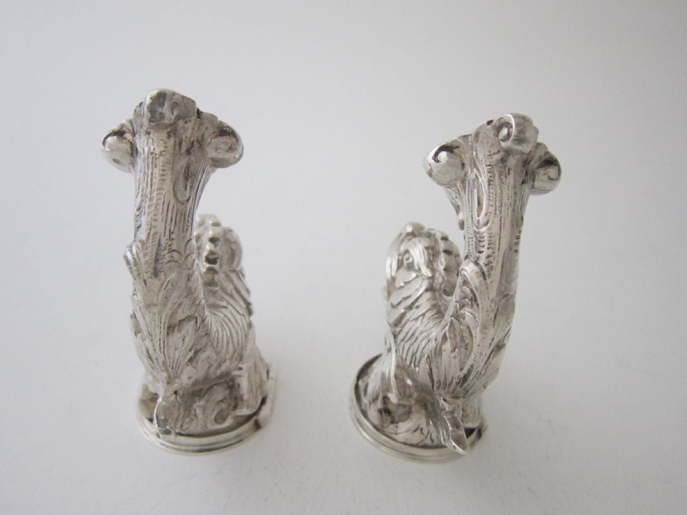 German Silver Novelty Pepper Pots - 1900 View VI