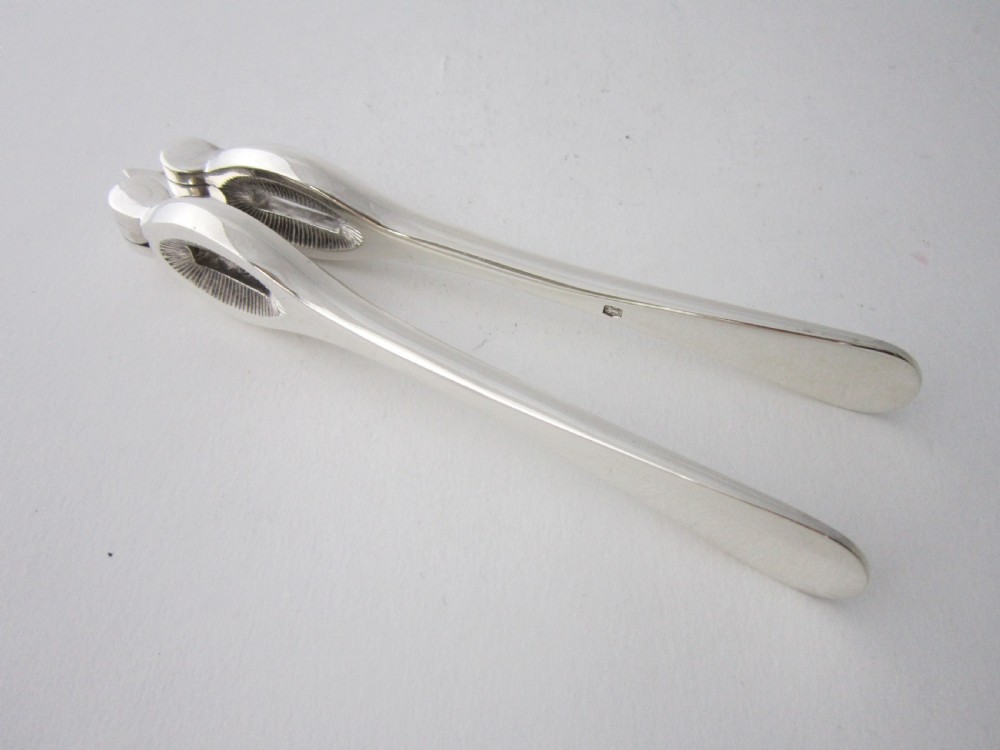 Antique George V Sterling Silver Nutcrackers - 1921