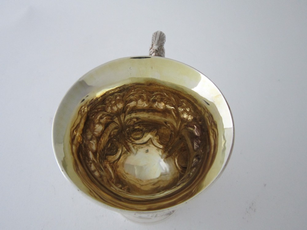 Antique Victorian Sterling Silver Mug - 1838 View V