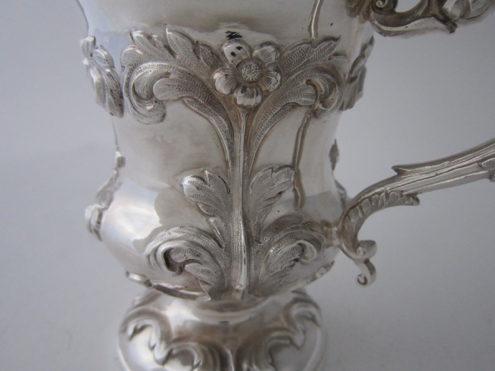 Antique Victorian Sterling Silver Mug - 1838 View VII