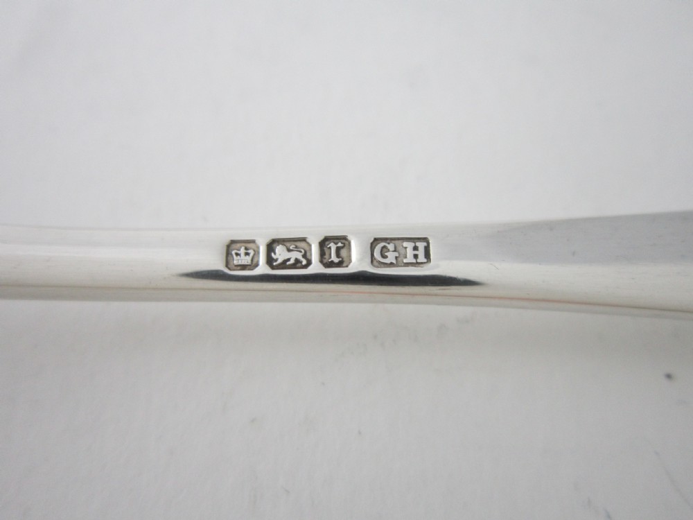 Set of 6 Antique George V Sterling Silver Fish Eaters - 1934/5 View X
