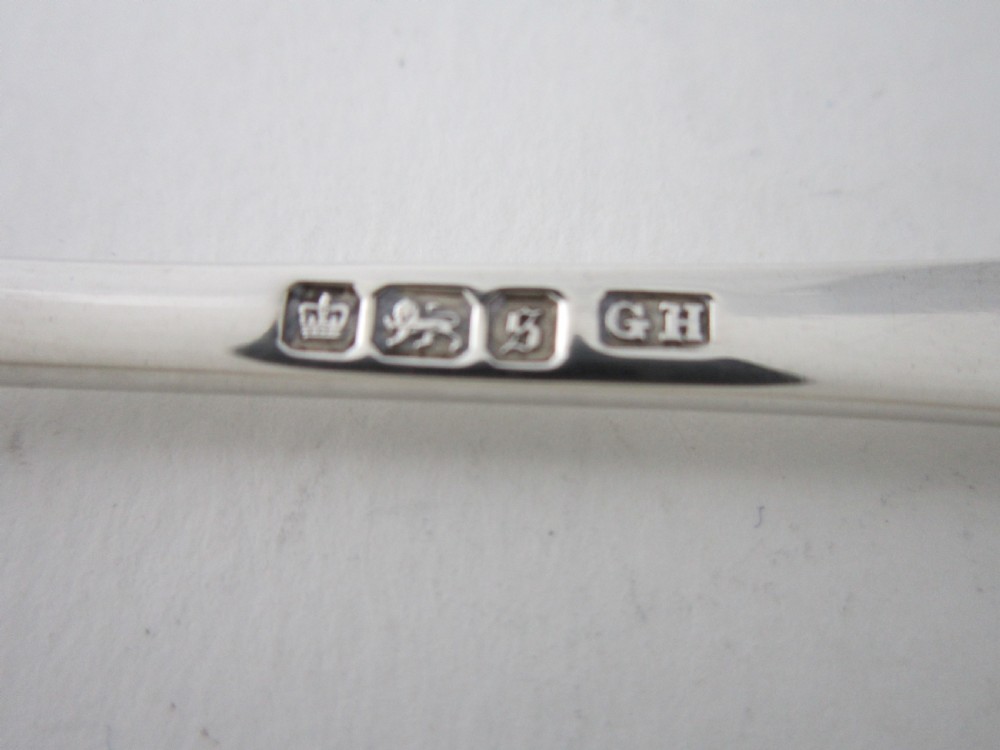 Set of 6 Antique George V Sterling Silver Fish Eaters - 1934/5 View XI