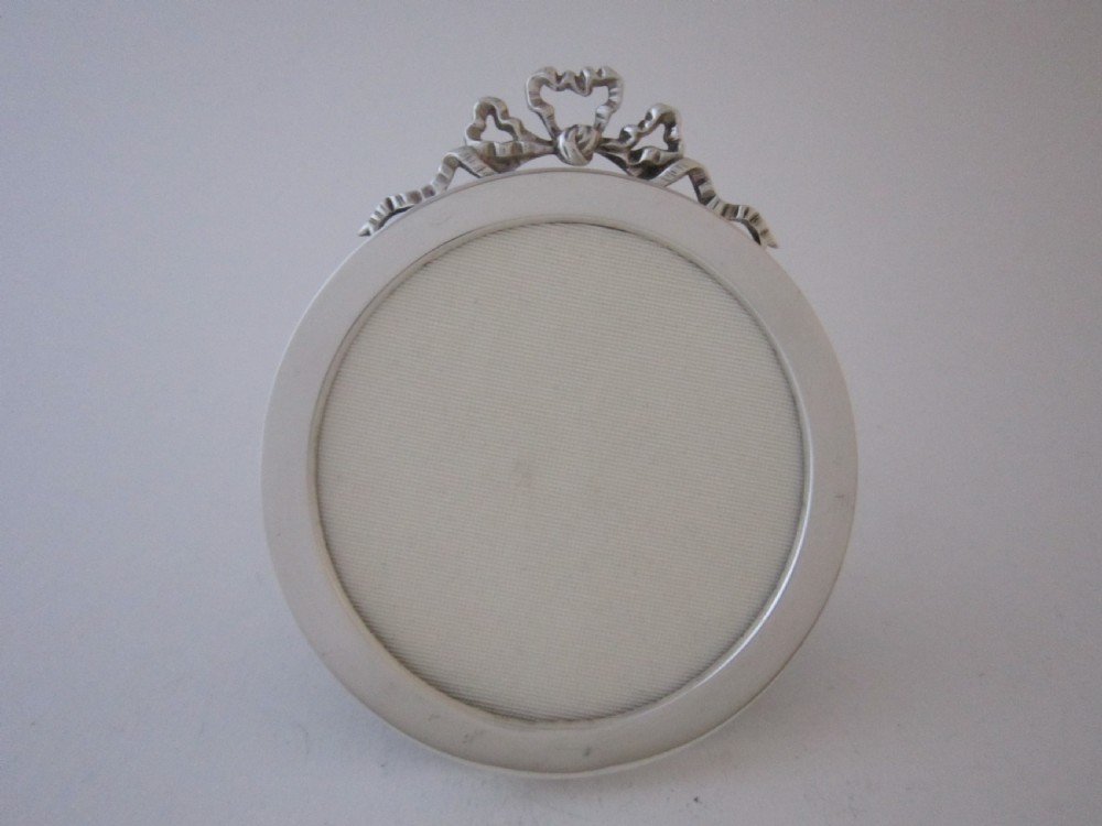 Antique Edwardian Sterling Silver Photo Frame - 1904