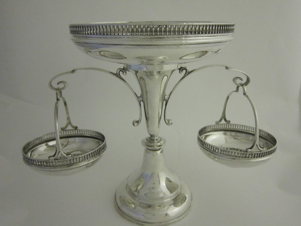 Antique George V Sterling Silver Centrepiece - 1920