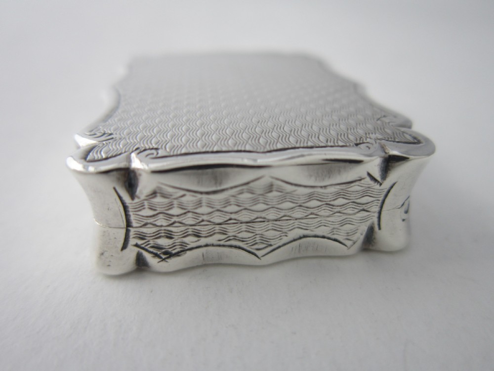 Antique Victorian Sterling Silver Vinaigrette - 1887 View VII