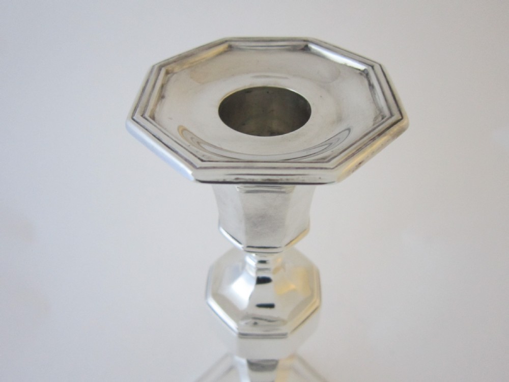 Antique George V Sterling Silver Five-Light Candelabrum - 1925 View VI