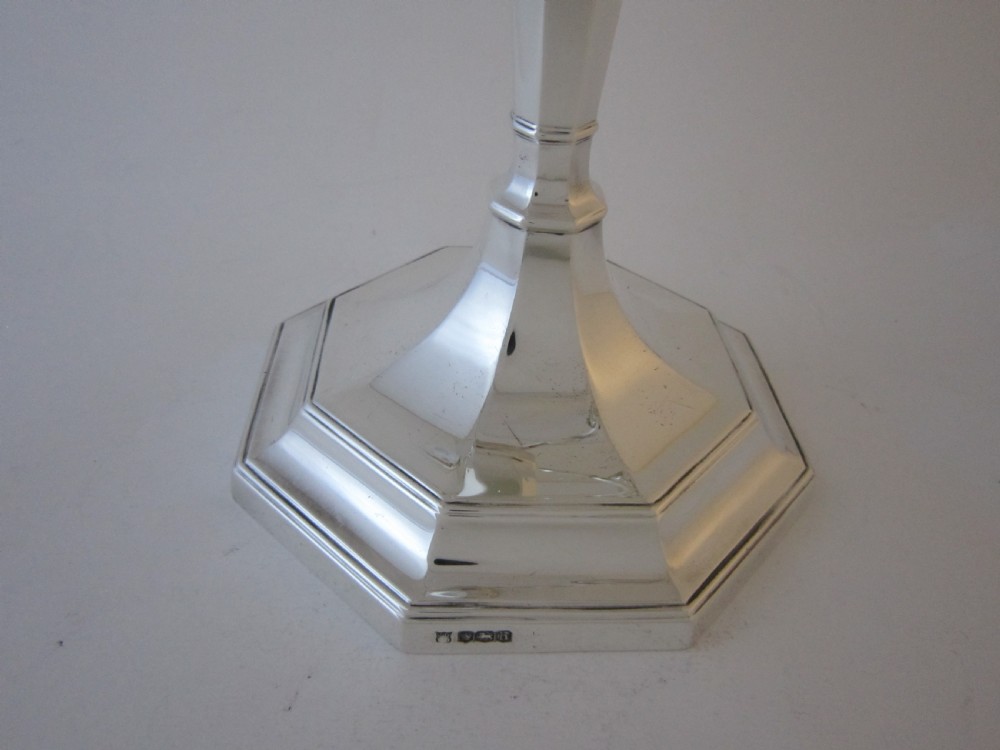 Antique George V Sterling Silver Five-Light Candelabrum - 1925 View VII