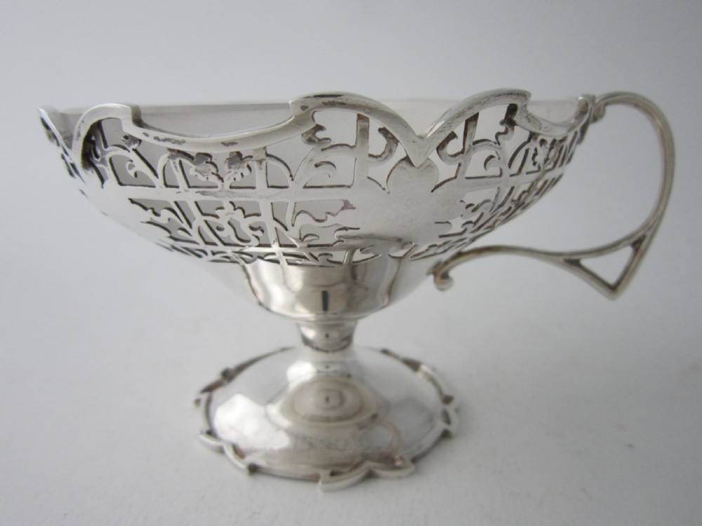 Antique George V Sterling Silver Dessert Bowl & Dishes - 1933 View V