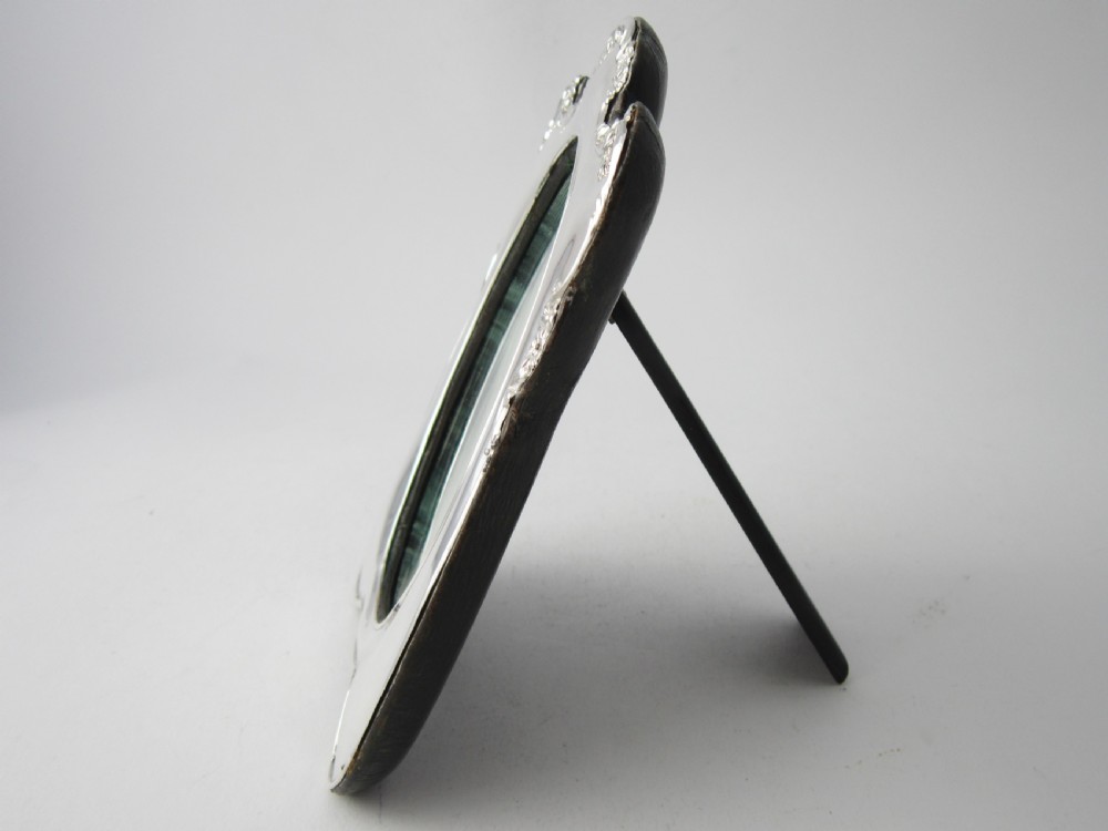 Antique Edwardian Sterling Silver Photo Frame - 1910 View III