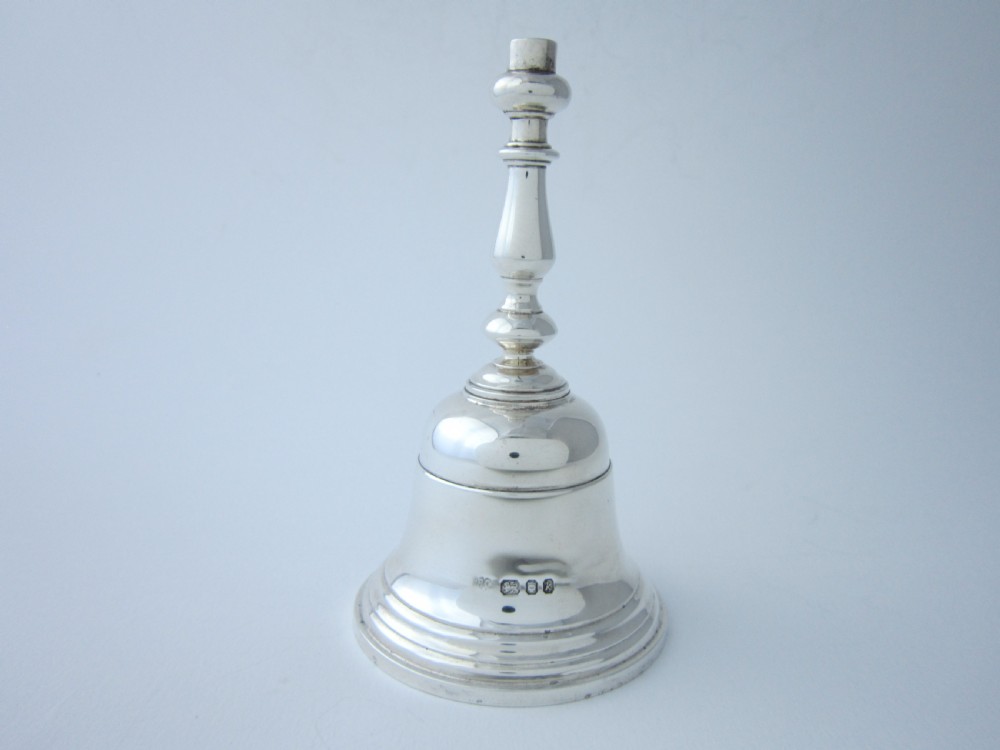 Elizabeth II Sterling Silver Table Bell - 1965