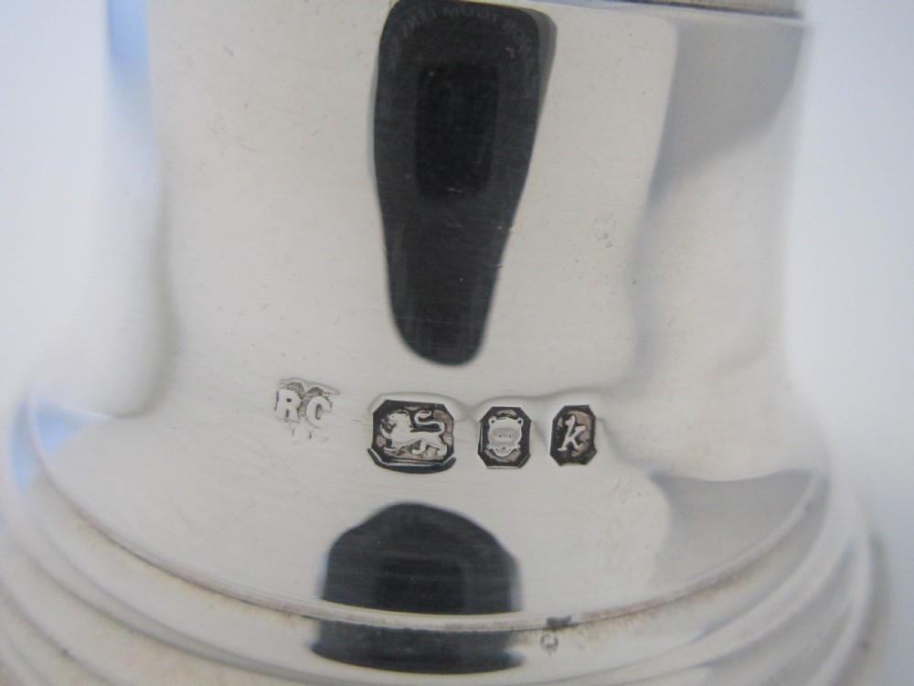 Elizabeth II Sterling Silver Table Bell - 1965 View VII