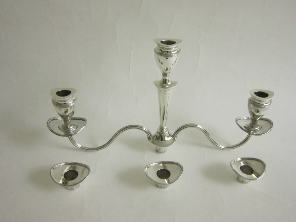 Scottish Antique Edwardian Sterling Silver Candelabra - 1901

 View VI