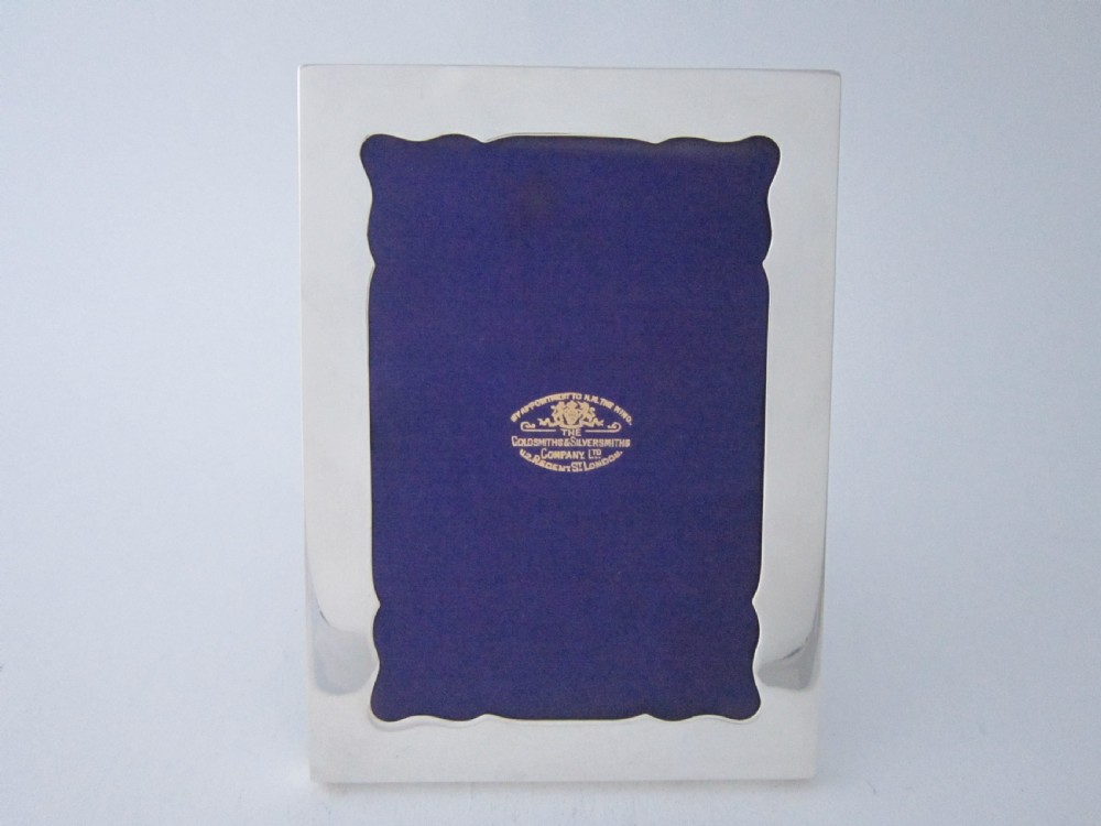 Antique Edwardian Sterling Silver Photo Frame - 1908