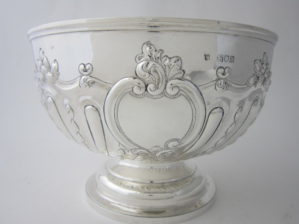 Antique Victorian Sterling Silver Bowl - 1899