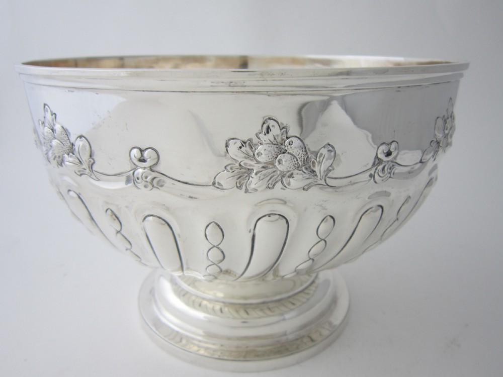 Antique Victorian Sterling Silver Bowl - 1899 View IV
