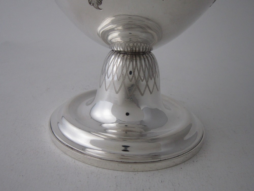 Antique Victorian Sterling Silver Wine Ewer - 1873 View IX