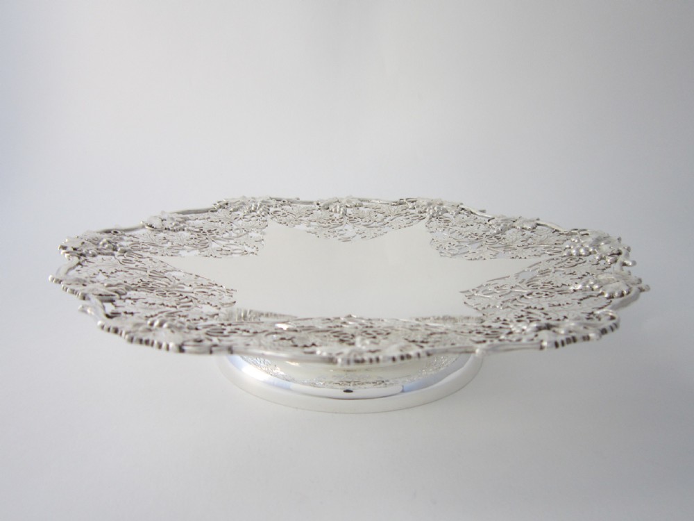 Antique George VI Sterling Silver Dish - 1948