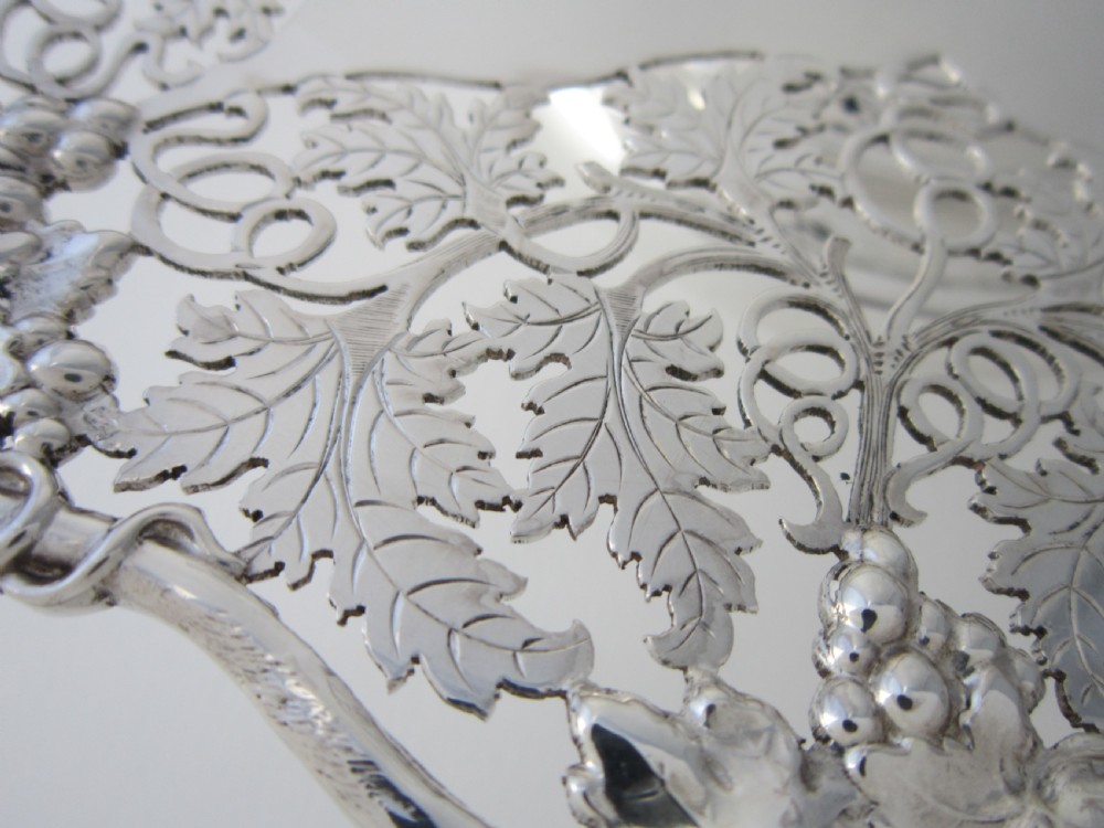Antique George VI Sterling Silver Dish - 1948 View IX