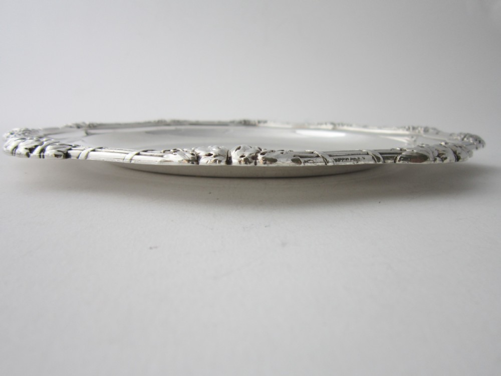 Paul Storr Antique George III Sterling Silver Plate - 1809 View VII