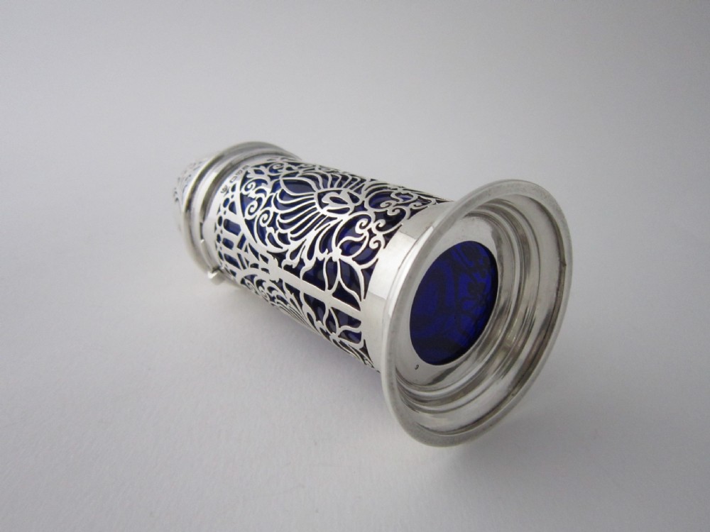 Chester Antique Edwardian Sterling Silver Sugar Caster - 1906 View VII