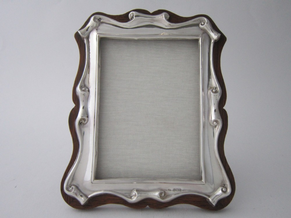 Antique Edwardian Sterling Silver Photograph Frame - 1904 