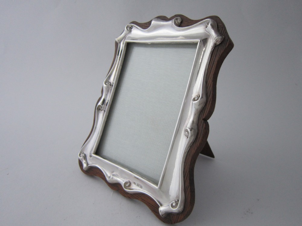 Antique Edwardian Sterling Silver Photograph Frame - 1904  View II