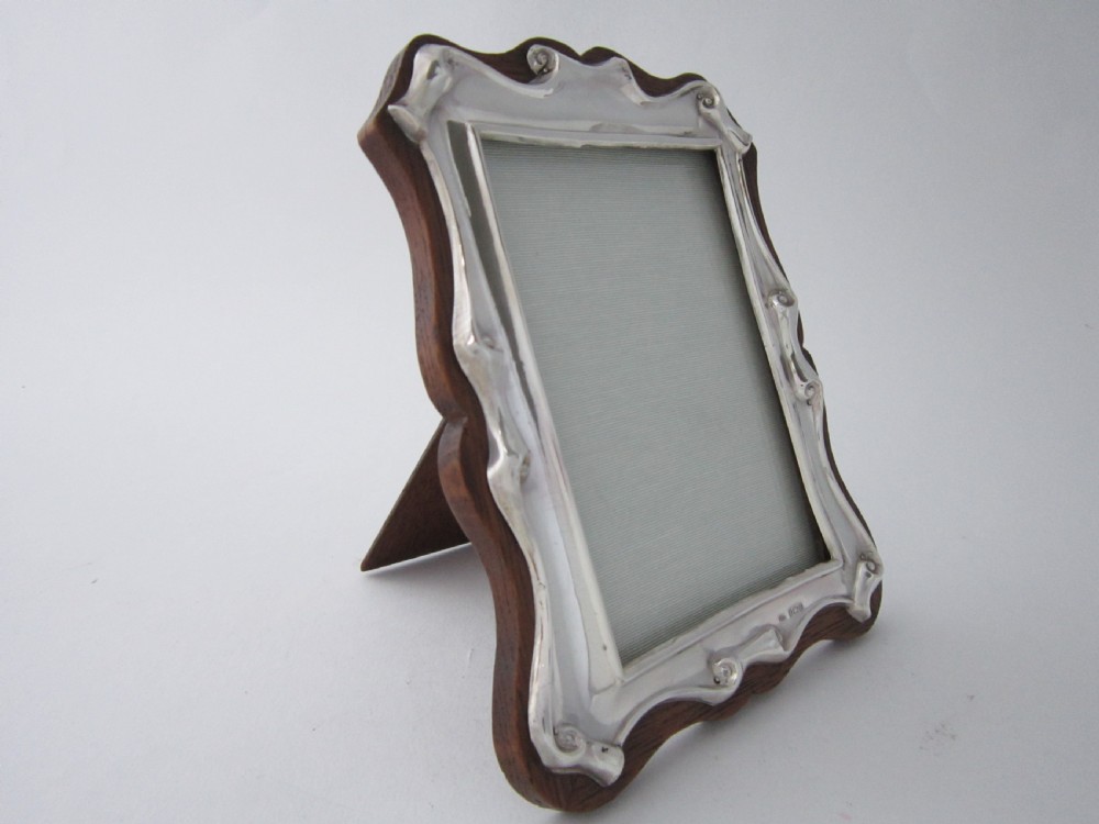 Antique Edwardian Sterling Silver Photograph Frame - 1904  View IV