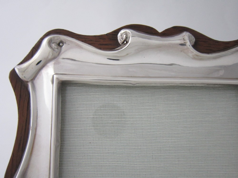 Antique Edwardian Sterling Silver Photograph Frame - 1904  View VI