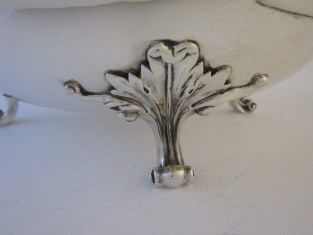 Antique Victorian Sterling Silver Soup Tureen - 1843 View IV