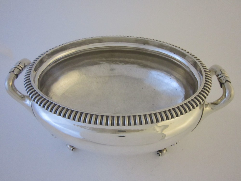 Antique Victorian Sterling Silver Soup Tureen - 1843 View VI
