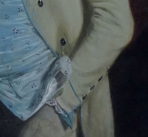 fig 2. 18th century portrait oil painting of William Craven by Thomas Beach (11738-1806)