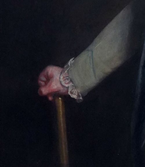 fig 3. 18th century portrait oil painting of William Craven by Thomas Beach (11738-1806)