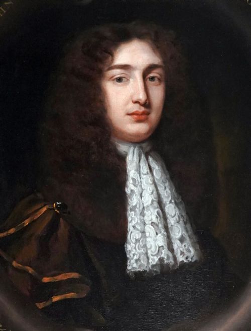 17TH CENTURY ENGLISH PORTRAIT OIL PAINTING OF JOHN LUDFORD CIRCA 1680 CIRCLE OF MARY BEALE 16331699 - ADDITIONAL PHOTO 1