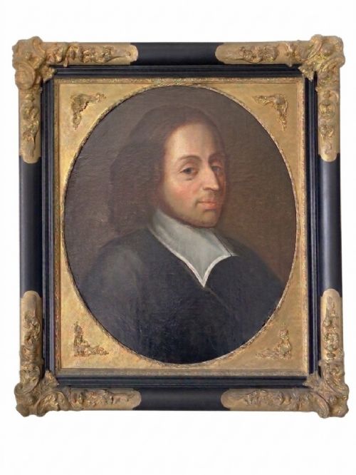 18TH CENTURY ENGLISH PORTRAIT OF PORTRAIT OF A CLERGYMAN TRADITIONALLY IDENTIFIED AS JOHN WESLEY 17031791