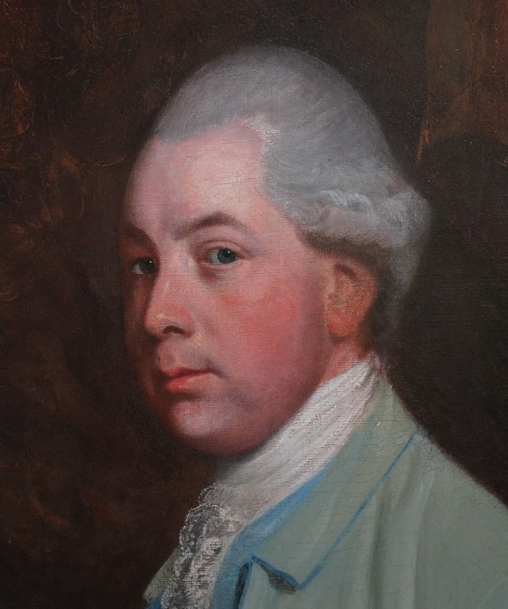 18th century portrait oil painting of William Craven by Thomas Beach (11738-1806) View II