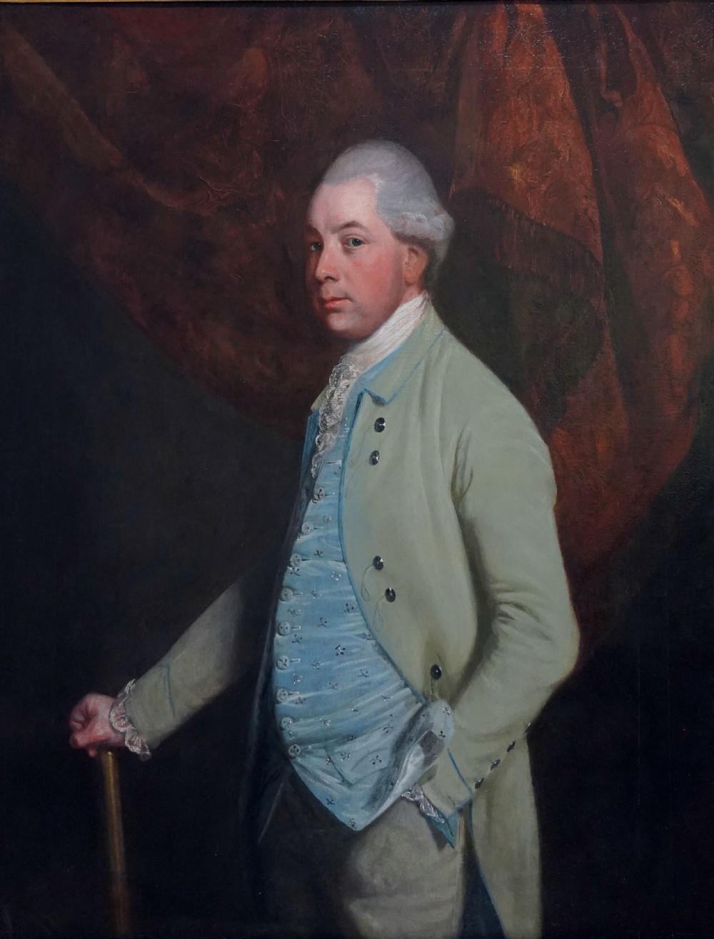 18th century portrait oil painting of William Craven by Thomas Beach (11738-1806) View V