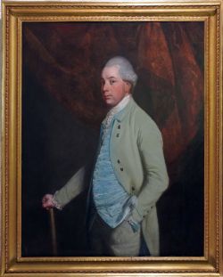 18TH CENTURY PORTRAIT OIL PAINTING OF WILLIAM CRAVEN BY THOMAS BEACH 117381806