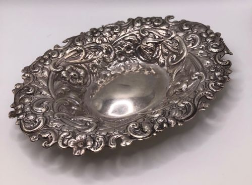 Victorian Silver Dish Glasgow 1892